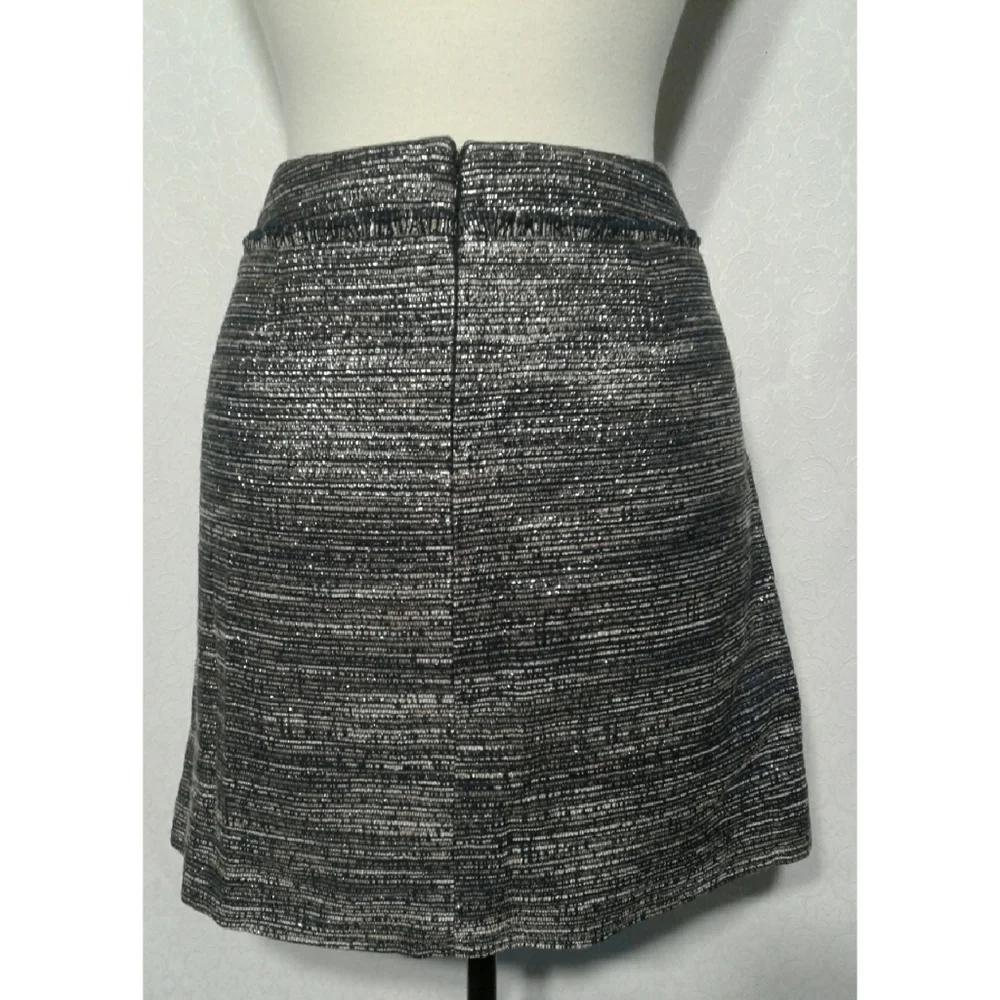 GAP fringe metallic skirt size 12